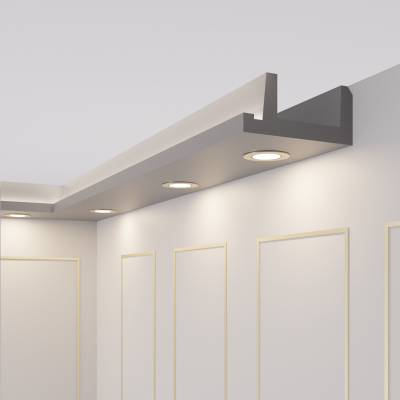 Moderne Lichtleisten für indirekte Beleuchtung OL-35 - 30 Meter